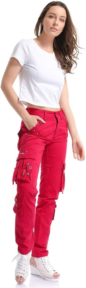 female cargo work pants