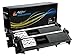 Arthur Imaging Compatible Replacement Combo Set for Brother TN630 TN660 (2 High Yield Black Toner Cartridge, 2-Pack)