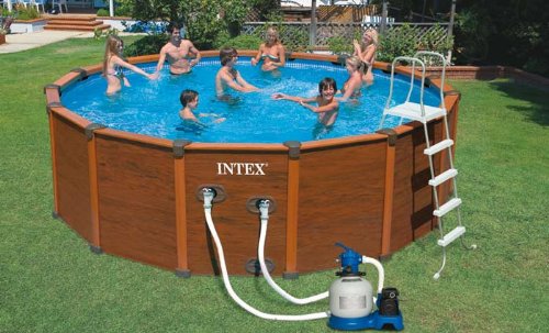 54930 Piscine Fuori Terra Intex Metal Frame Sequoia Spirit