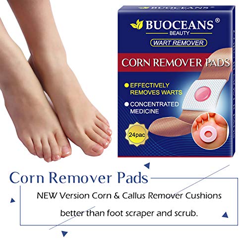Corn Remover, Wart Remover, Foot Corn Remover Pads, Corn & Callus Remover Cushions, Corn Plaster