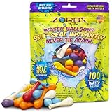 ZORBZ Self-Sealing Water Balloons 100 Count by Zorbz