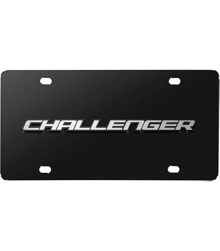 Amazon.com: iPick Image for Dodge Challenger Classic 3D Logo on