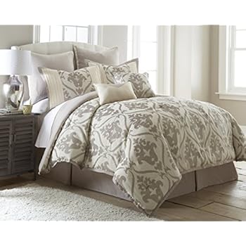 Amazon.com: Amrapur Overseas Azlin 8-Piece Floral Damask