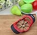 Magikuchen Multifunction Stainless Steel Apple Corer/De-Corer/Slicer/Cutter/Wedger/Chopper/Divider/Peeler with Ergonomic strong Non-Slip Grip Handles for easy coring & cutting satisfaction!