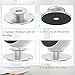 ANCOOL Compatible with Stand Adjustable Viewing Angle 360 Degree Rotation Full Aluminum Stand Mount with Strong Magnetic and Precision Bearings Bracket Replacement for Silvery