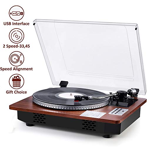 Record Player Vinyl Turntable Retro Classic Vinyl Turntable