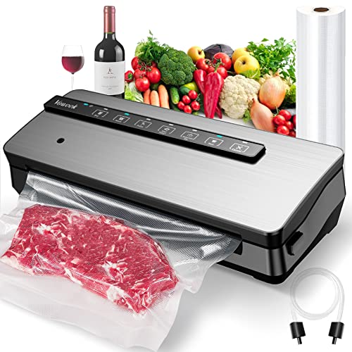 Vacuum Sealer Machine, Voweek Food Saver Vacuum Sealer Machine Food
