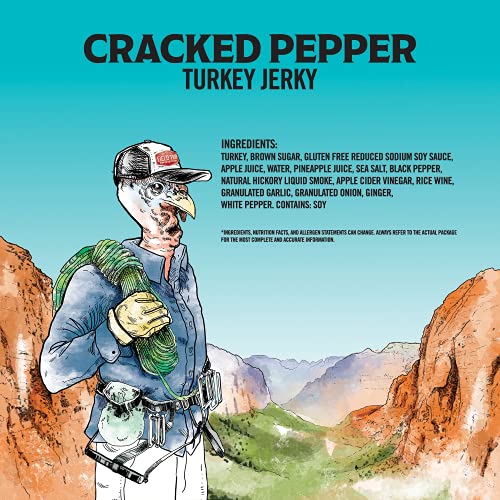 Field Trip Turkey Jerky, Gluten Free, Low Carb, Healthy High Protein