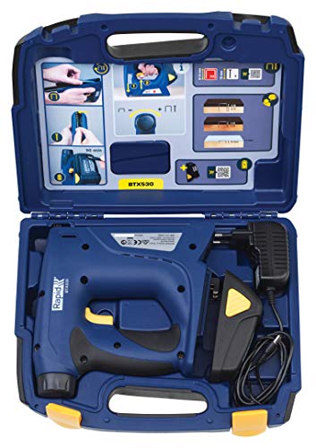 Rapid Akku Tacker BTX530, Hohe Leistung mit 7,2V Li-Ion Akku, für Klammern Typ 53, 6-14mm und Nägel Typ 8 (18Ga) 15mm – Bild 5