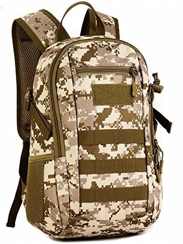 Hung Kai 12L mini lightweight wide mouth opening specification durability water resistant outstanding 6 colors to choose camouflage pattern casual backpack outdoor backpack