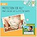 Seventh Generation Baby Diapers, Free and Clear for Sensitive Skin, with Animal Prints, Newborn, 36 Count