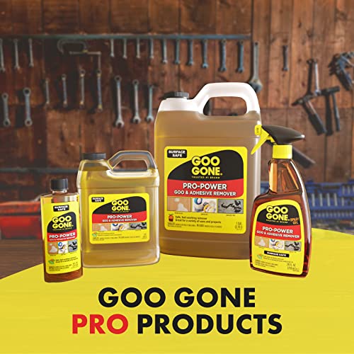 Goo Gone ProPower Spray Gel Adhesive Remover 24 Ounce (2 Pack
