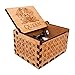 Youtang Antique Carved Wooden Hand Crank Queen Music Box, Play Bohemian Rhapsody