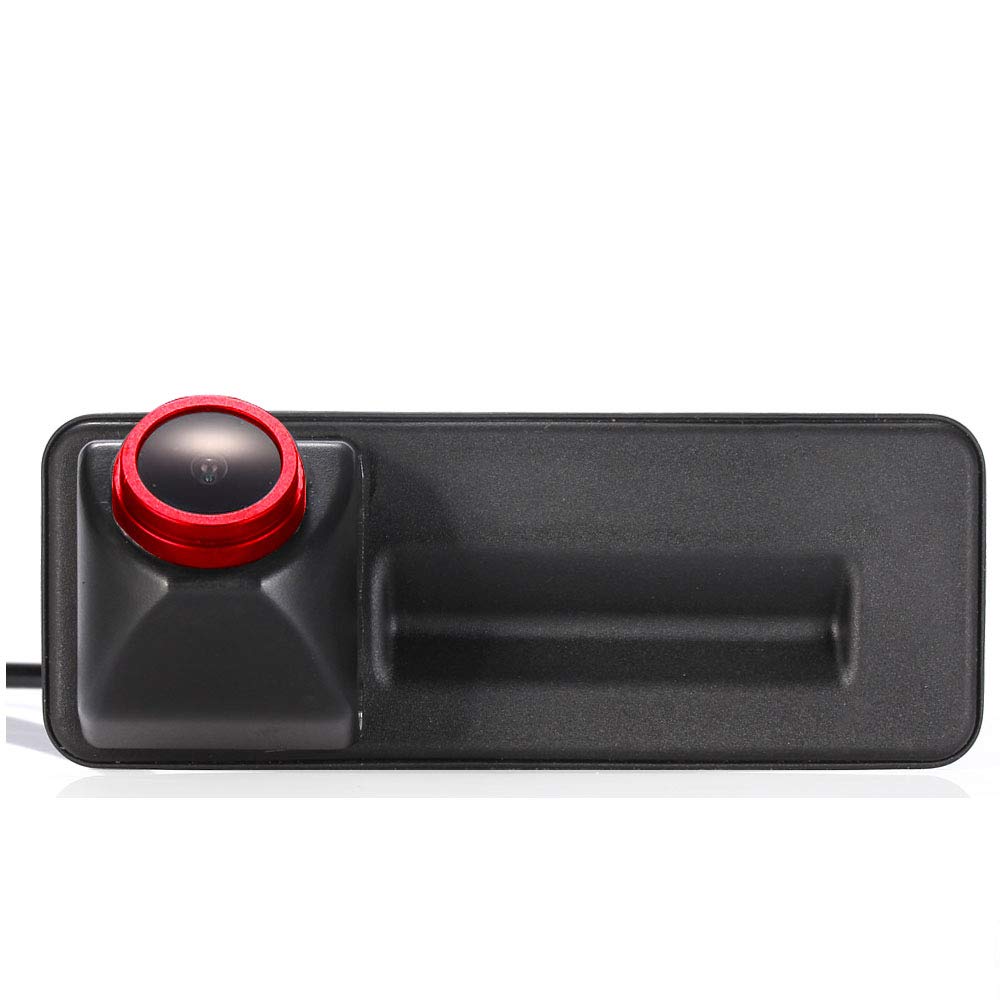 HD 1280 * 720 pixel Trunk Handle Rearview Backup Camera Night Vision Reversing Camera for Fabia 6Y Audi A1 VW Golf 5 V Variant Skoda Superb Kombi VW Touran (No.LS8011)