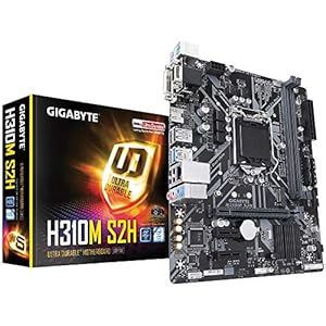 Gigabyte H310M S2H Intel Micro ATX Socket LGA 1151 Moederbord, Zwart