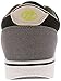 Heelys Launch Canvas Sneaker, Charcoal/Black/Lime, 2 M US Little Kid
