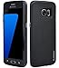 Buffway Galaxy S7 Edge Case, Dual Layer with Drop Shock Proof TPU and Textured Pattern Grip Hard Cover Heavy Duty Rubber Hybrid Protective Case for Samsung Galaxy s7 Edge - Black