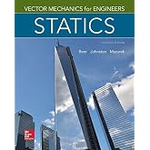 Vector Mechanics for Engineers: Statics 11th edition by Beer, Ferdinand, Johnston, Jr., E. Russell, Mazurek, David (2015) Hardcover