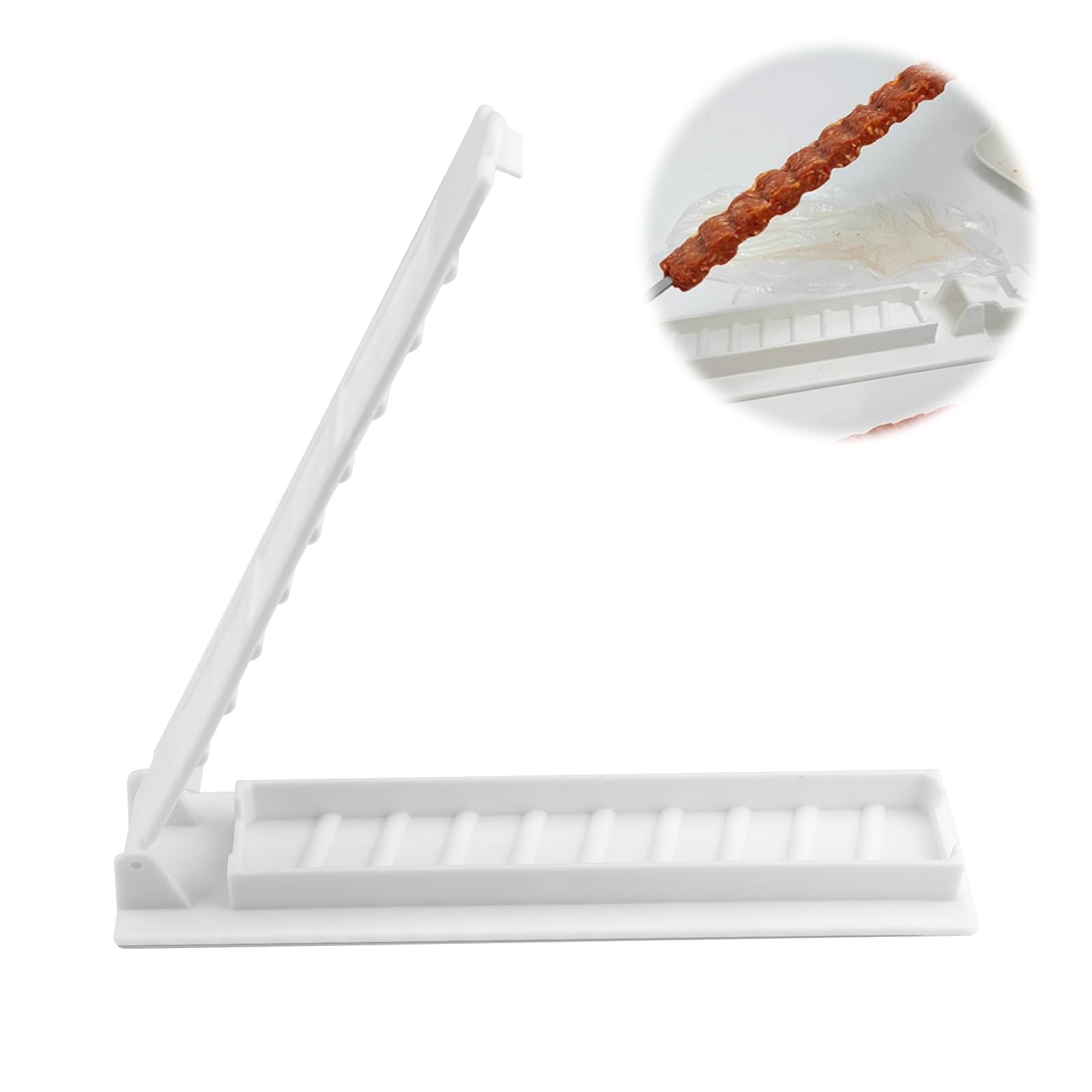 SPRHR Kebab Maker, Manual Kebab Machine, ABS Material, White