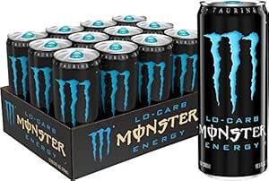 Amazon.com : Monster Energy, Lo-Carb Monster, Low Carb Energy Drink, 10