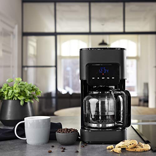 Princess Black Steel Kaffeemaschine - 1,5 Liter Fassungsvermögen, 900 Watt, für bis zu 15 Tassen, Füllstandanzeige… – Bild 4