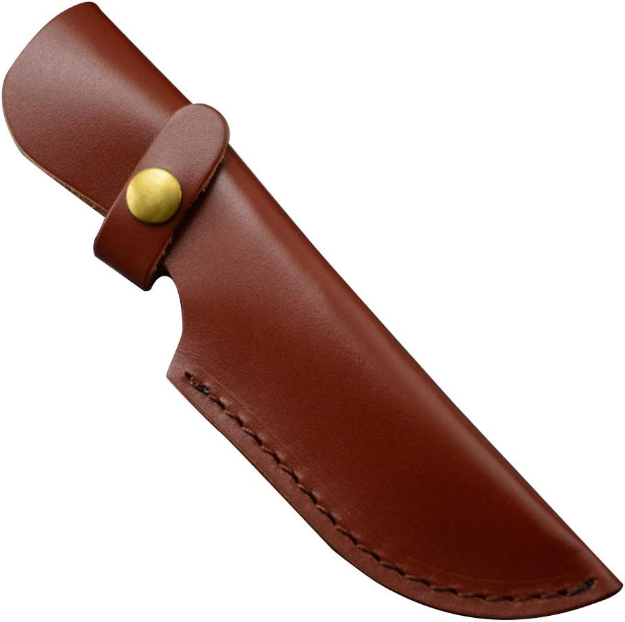 BETTERLE Leather Knife Sheath Chef Knife Guard Hunting Knives Sleeve