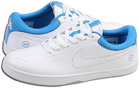 Amazon ナイキ Nike Sb Fragment Design Eric Koston Fragment スニーカー エリック コストン フラグメント レザー メンズ 62 114 White Blue ホワイト ブルー Us9 27 0 並行輸入品 シューズ バッグ