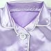 Sophia's 18 Inch Doll Clothing, Lavender Satin Doll PJ's with White Slippers Made, Doll Pajamas Set Fits American Girl Dolls | Doll Sold Separately