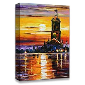 signwin Canvas Wall Art Vintage Oil Painting Canvas...