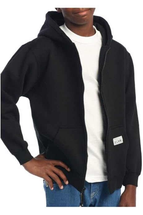 Pro Club Boy's Fleece Full Zip Hoodie 