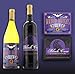 Morbid Enterprises Halloween Glow in The Dark Wine Bottle Label Stickers (8 Labels)