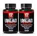 Male enhancing pills increase size and length - LONGJACK SIZE UP (MALE ENHANCEMENT FORMULA) - Maca vitamins for men - 2 Bottles 120 Capsules