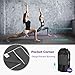 Aqui Legend Non Slip Hot Yoga Towel, Corner Pockets Design for Prevent Bunching-Extra Thick,Super Absorbent,Washable| Perfect Microfiber Yoga Mat Towel for Hot Yoga/Bikram/Pilates (Smoke Gray)thumb 3