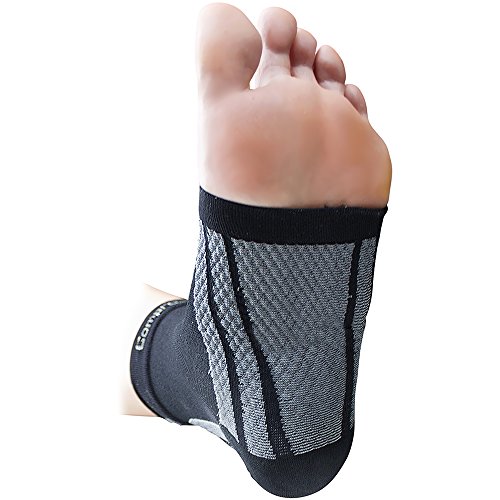 Foot Sleeves (1 Pair) Best Plantar Fasciitis Compression Sock for Men