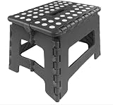 BozexPro 9 Inch Folding Step Stool Non-Slip Portable 250lb Capacity Kitchen view 9