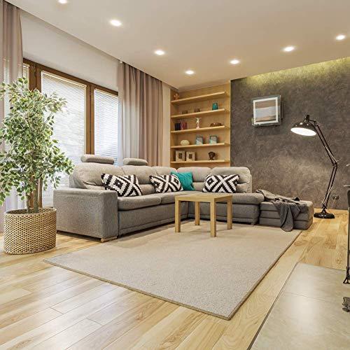 Bbounder Lighting 12 Pack 4 Inch LED Recessed Downlight, Baffle Trim, Dimmable, 9W=70W, 3000K Warm White, 650 LM, Damp Rated, Simple Retrofit Installation - UL + Energy Star No Flicker - Thumbnail 7