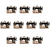 Uniquer 10Pcs Sewing Machine Enamel Charms, Sparkling Sewing Machine Pendant, Dangle Charms for Jewelry Making