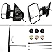 DEDC Towing Mirrors Chevy Tow Mirrors Fit For 2007-2013 Chevy Silverado 1500 2500 3500 GMC Sierra Power Heated With Arrow Led Light