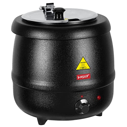 thumbnail image 2 of 10.5Qt Commercial Soup Warmer - Electric Soup Kettle With Temperature Control For Restaurants & Parties 2 of 14