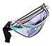 Lorencia Fanny Pack for Women Holographic Fanny Pack Iridescent Cute Waist Belt Bum Bag Fashion for Rave Festival Events Games