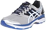 ASICS Men's GT 2000 4 Running Shoe, Silver/White/Royal, 11 4E US