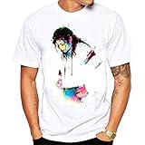 Seven Wolf Michael Jackson Logo Men T shirt