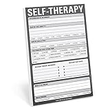 Knock Knock Self-Therapy Note Pad, 6 x 9-Inches