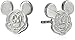 Disney "Mickey Mouse" Sterling Silver Stud Earrings