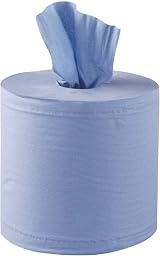 IDEAL 365 6 x Blue Centrefeed Hand Towels 150m 2 Ply Kitchen Roll view 1