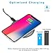 GEEKLIN Fast Wireless Chargers Wireless Charging Pad Quick Charge 5W for iPhone X/iPhone 8/8 Plus/Nexus/Xperia 10W for Galaxy S8/S8+/S7/S7 Edge(AC Adapter Not Included)