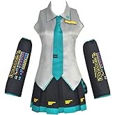 jrswai Womens Anime Cosplay snow Costume JK Sailor Dress High School Uniform Halloween Full Set