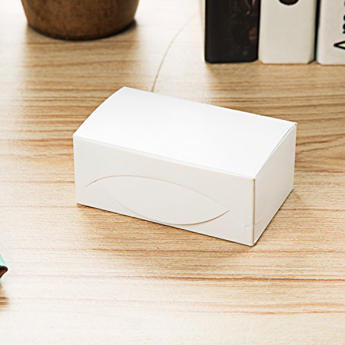 ZOOYOO Blank White Cardboard paper Message Card Business Cards Word Card DIY Tag Gift Card About 95-100PCS （White) - Thumbnail 6