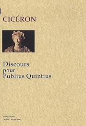 Discours pour Publius Quintius