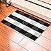 yinat Buffalo Check Plaid Area Rug Flatweave 23.6